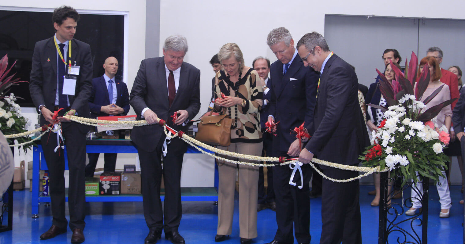 GRAND OPENING OF PT. BKS INDONESIA IN PRESENCE OF HRH PRINCESS OF BELGIUM